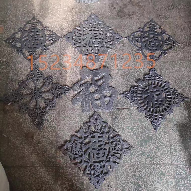 Iron and iron gate Huff Fengyi Iron Art Gate Figure Gate Decoration Accessories Masteel