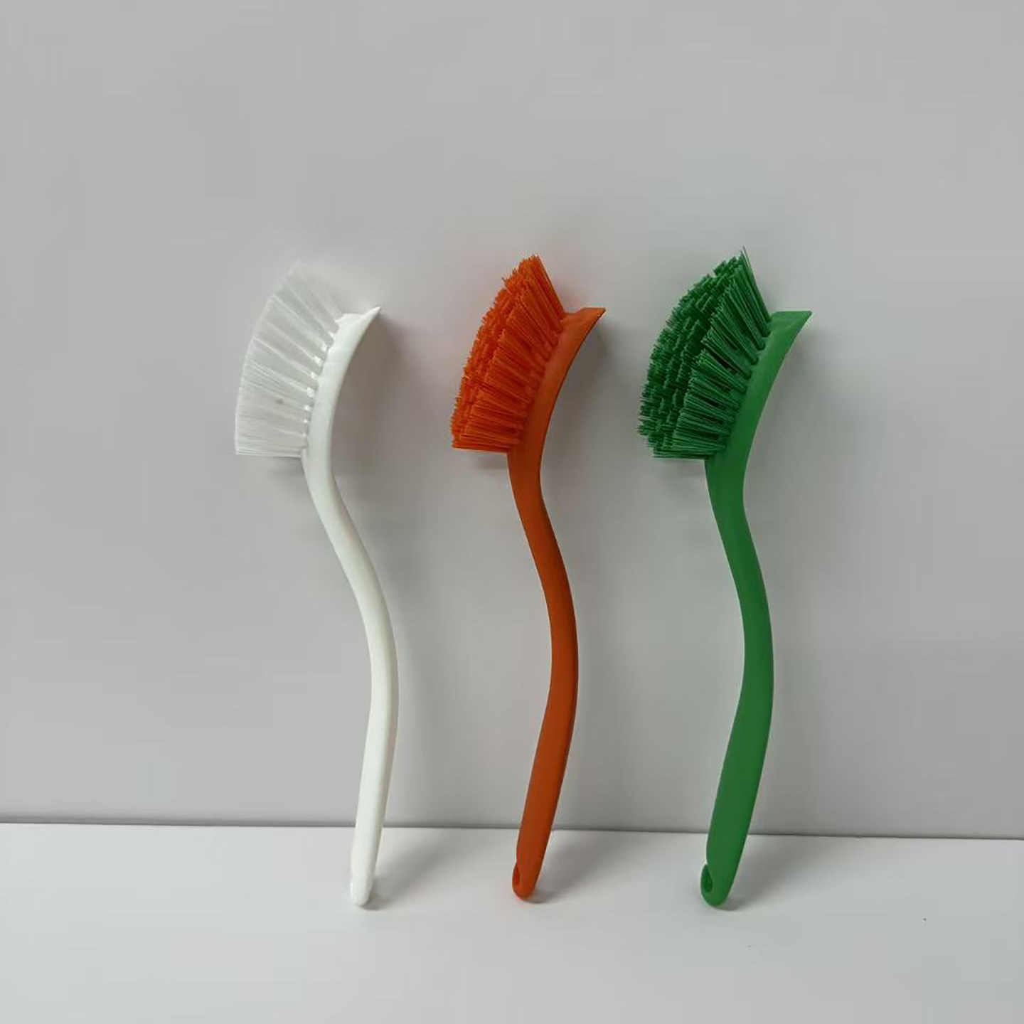 Andagan dishwashing brush, dish washing brush, kitchen long-handled brush, cleaning brush, pan non-stick oil pan brush, tile cleaning brush