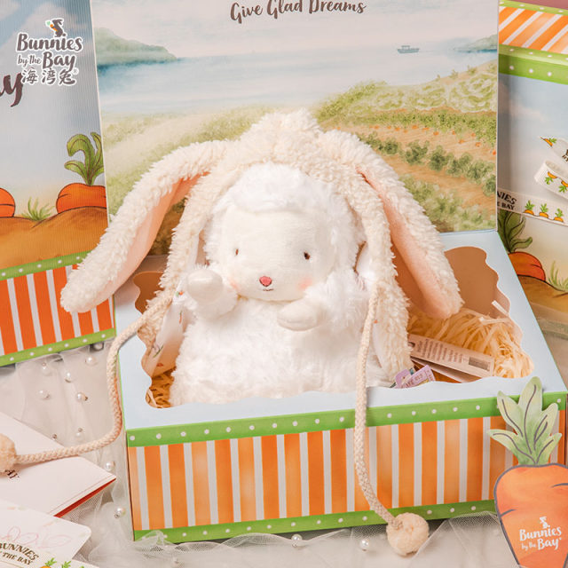 Bay rabbit bunnies lamb doll plush toy ຂອງຂວັນວັນເດືອນປີເກີດສໍາລັບເດັກຍິງງາມສະດວກສະບາຍ doll ຜ້າ doll