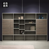 Office furniture office filing cabinet wooden simple modern bookcase double door president office manager cabinet New