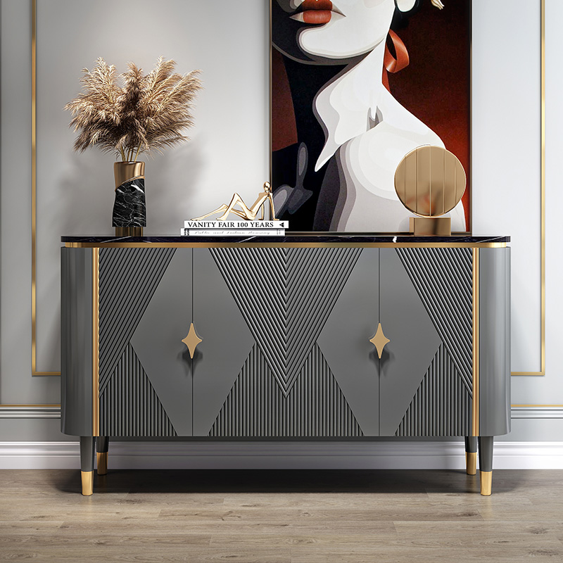 Art Light Luxury Entrance Door Xuan Cabinet Nordic Dining Cabinet Double Door Modern Integrated Home Decoration Cabinet Entrance Door Partition