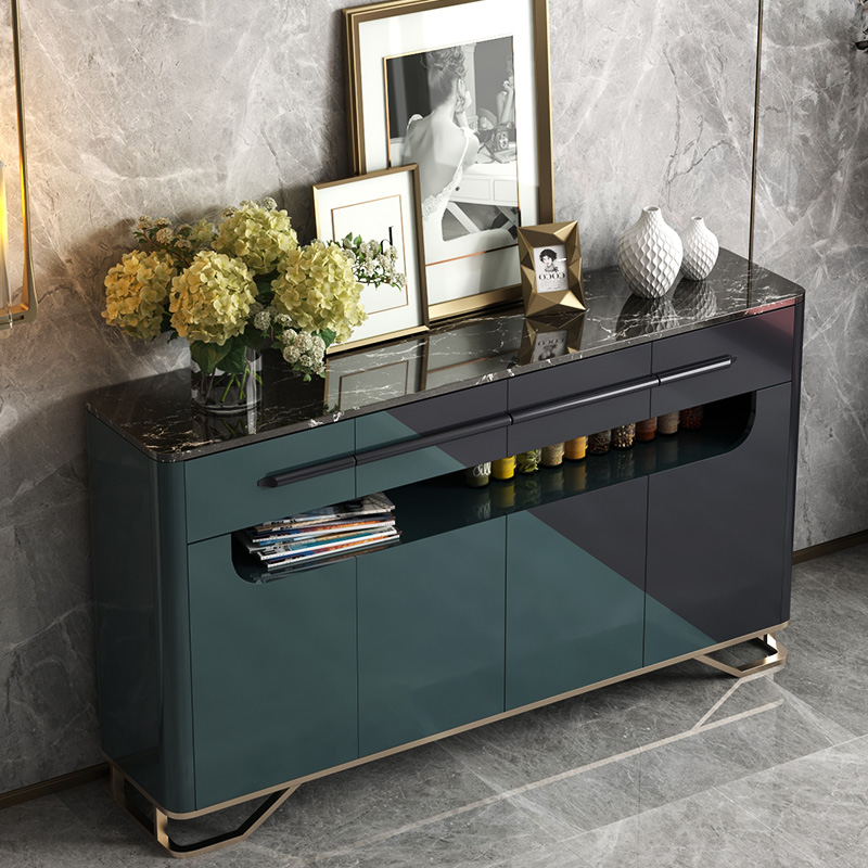 New Willpower Light Lavish Dining Cabinet Storage Genguan Cabinet Kitchen Home Partition Containing Cabinet Wine Cabinet Modern Brief