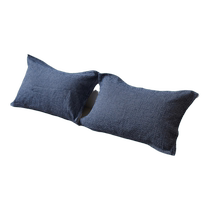 Simple pure cotton pillow cover a pair of cotton gauze enlarged and thickened pillow cover four-season student dormitory cover towel to absorb sweat
