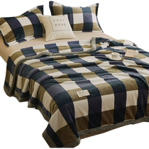 Doudou Coral Velvet Blanket Summer Thin Office Nap Blanket Shawl Air Conditioning Cover Blanket Sofa Blanket Universal for All Seasons