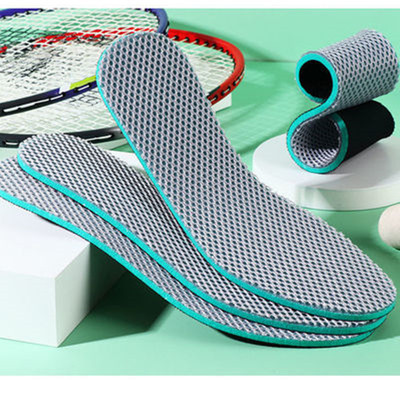 加厚运动鞋垫柔软舒适透气吸汗防臭鞋垫男女运动减震篮球军训鞋垫