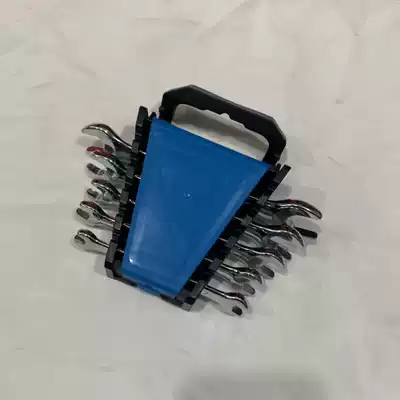 Open-end wrench set wrench set wrench plastic clamp open-end wrench set household set wrench car repair tool