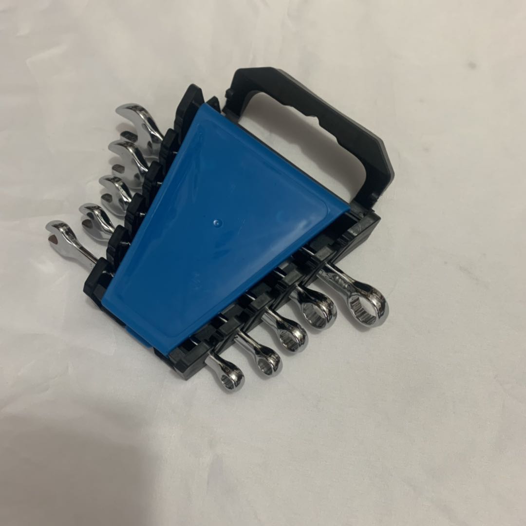 Set wrench set Dual-use wrench set 6-piece set wrench Plum open dual-use wrench set hardware tools