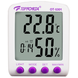 【拓伏锐】家用多功能电子温湿度计
