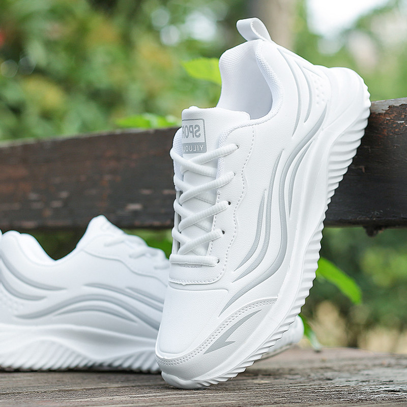 Hongxing official website Hongxingerke official flagship store men's shoes sports casual shoes leather surface tide shoes running shoes waterproof men