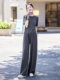 Ice Silk Thin Casual Sports Suit for Women 2026 Summer New Style, Slimming T-Shirt with Drape Effect and Wide-Leg Pants Two-Piece Set