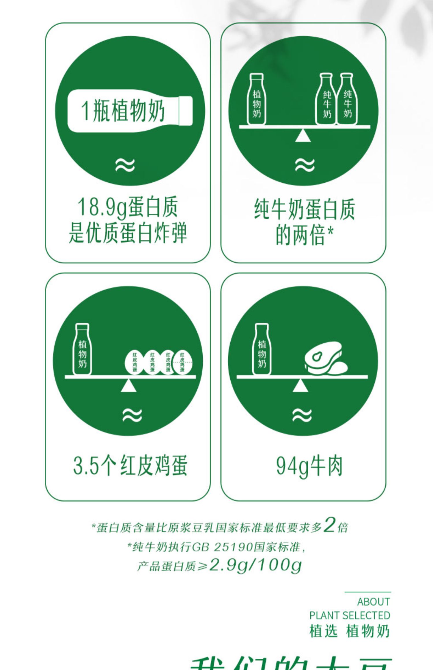 伊利植选原浆豆乳植物10瓶