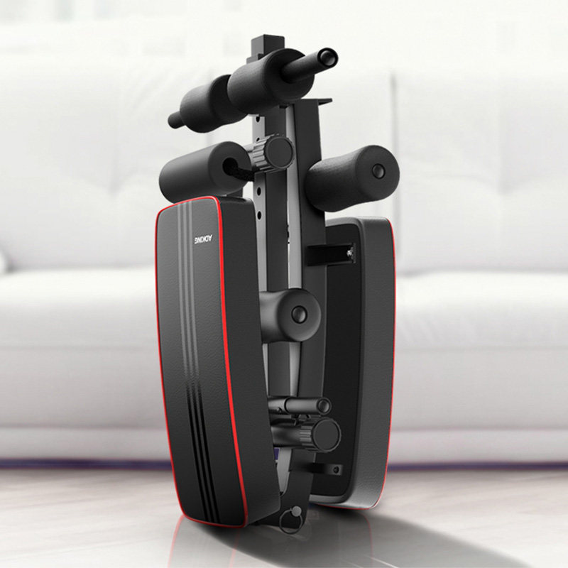 Sit-up fitness equipment home foot fixer folding backbench exercise aids to exercise abdominal muscles