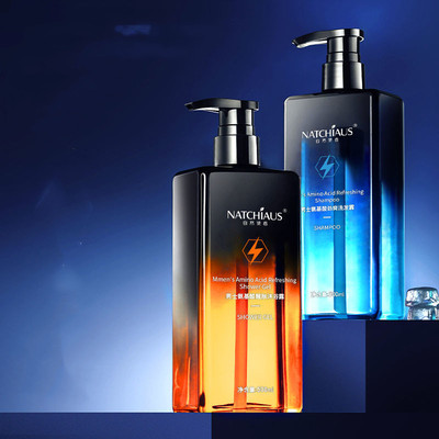 男士沐浴露洗发露香水持久留香洗发水控油去油清爽氨基酸除螨套装