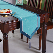 New Chinese table flag Zen tea table table fabric long strip tea table cloth modern simple table table tablecloth mat