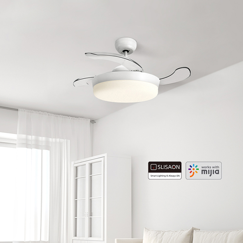 Yeelight Yilai Xiaomi Fan Light 2021 New Restaurant Bedroom Invisible Fan Smart Ceiling Fan Light