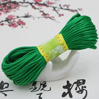 № 5 Трава зеленый составляет около 20 метров/галстук, заполненный 10, чтобы получить 20 кусочков красочных бусин