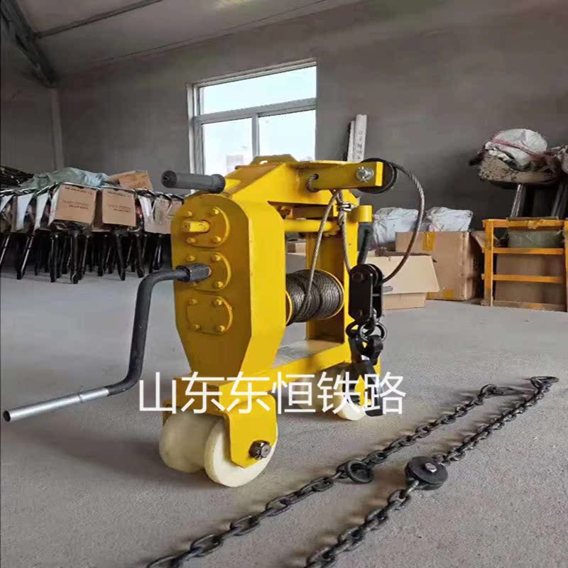 Manual pull-rail machine railway SLY3 type multifunctional carrying car rail locomotive vertical bolt