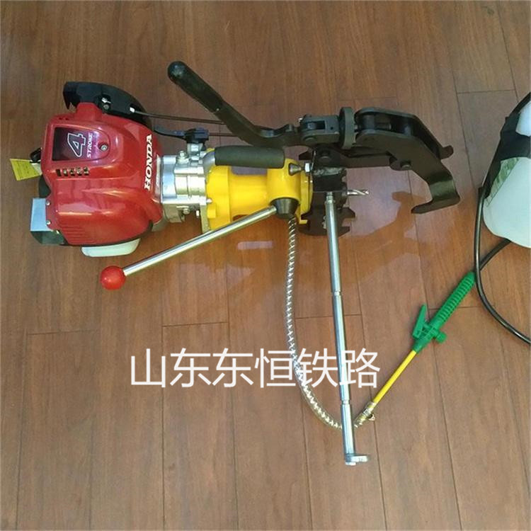 Railway gasoline internal combustion rail drilling machine tool track hollow drilling machine DZG-32B type punching equipment