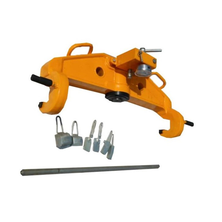 Donggong YJT-500 hydraulic sharp rail straightener AT ordinary line rail straightening machine