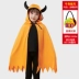 Halloween trẻ em người lớn cosplay nam và nữ áo choàng sừng quỷ mũi mũi trình diễn trang phục halloween kinh dị Trang phục haloween