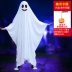 halloween2016 Trang phục Halloween trẻ em cho bé trai và bé gái ma trắng áo khoác áo choàng trang phục cos mẫu giáo ma hóa trang áo choàng haloween Trang phục haloween