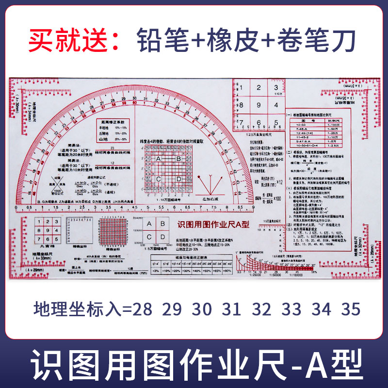 Geographical coordinates ruler map with figure ruler Military topography as ruler map operating ruler map tool command ruler