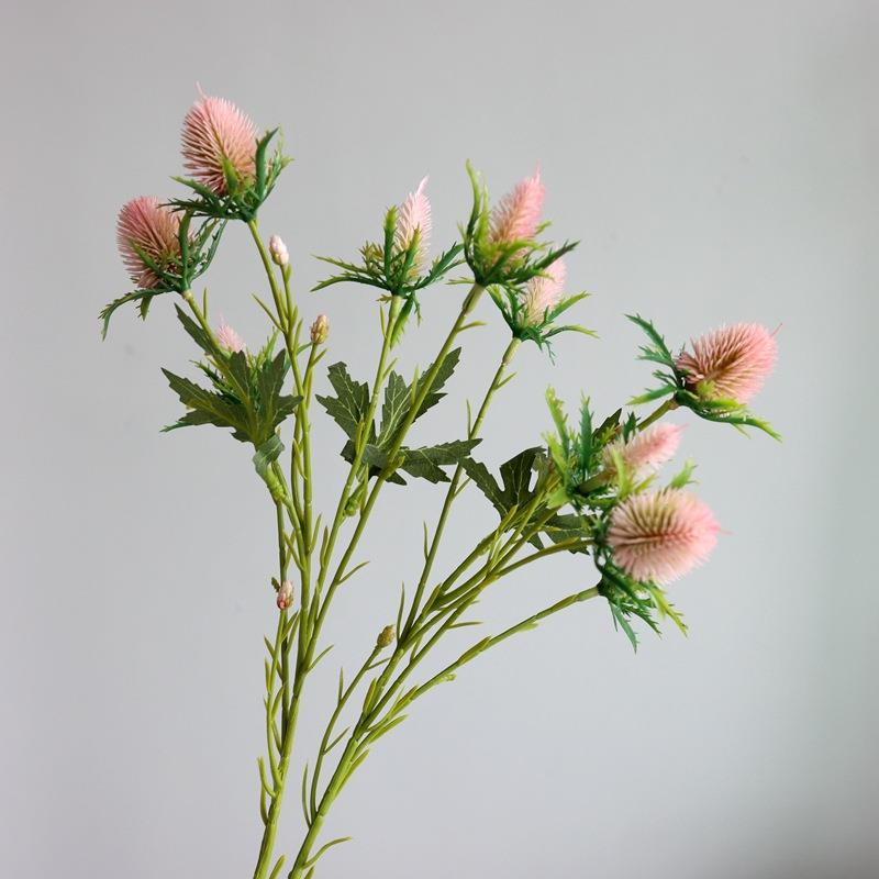 Nordic plastic simulation spends 10 head piercing celery fur parlor living room home flower decoration fake flower wedding road guide arrangement