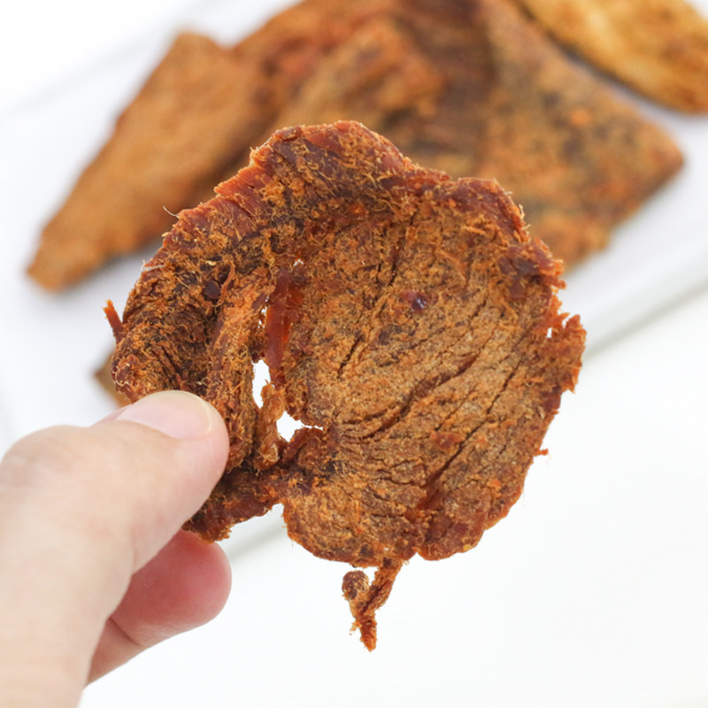 Mari Valley Charcoal Grilled Pork Jerky 500g Office Leisure Food Office Shredded Meat Delicious Snacks