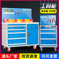 Hardware tool cabinet workshop heavy-duty multi-function locker drawer type safety thickening toolbox