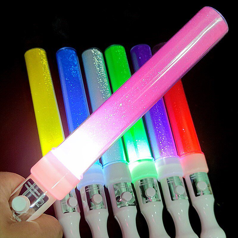 Multi-color firefly great concert gala evenings Atmosphere Props Plus Coarse Glowing Gleaming Nightlight Sticks Holding Firefly Sticks