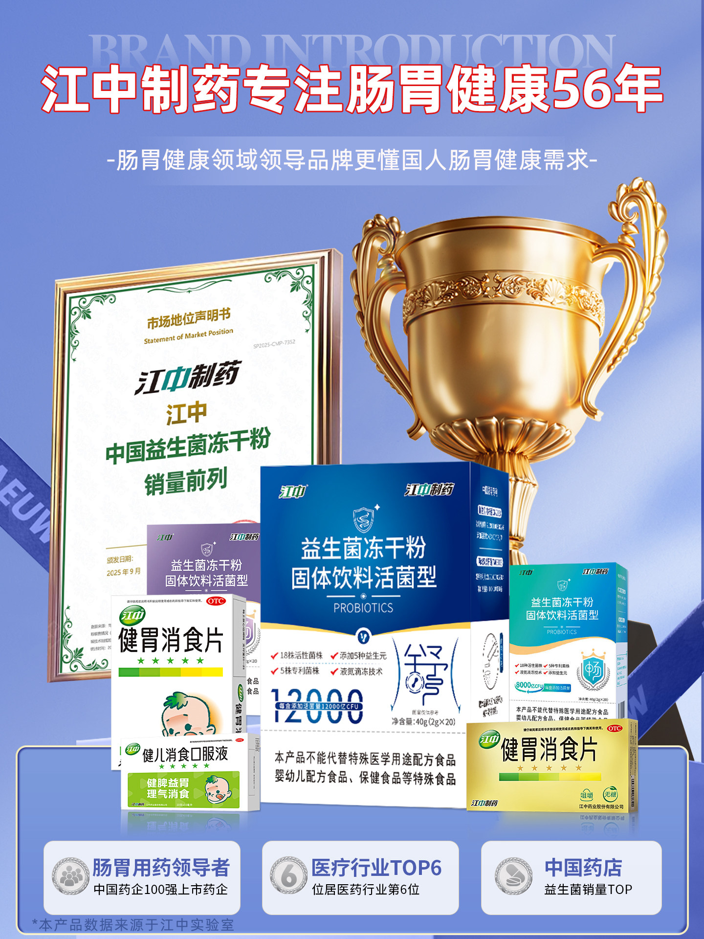 Probiotic Freeze-Dried Powder for Long-Term Sitting, Suitable for Adult Women with Constipation, Regulates the Intestines, Aids Gastrointestinal Movement, and Is Beneficial for Office Workers