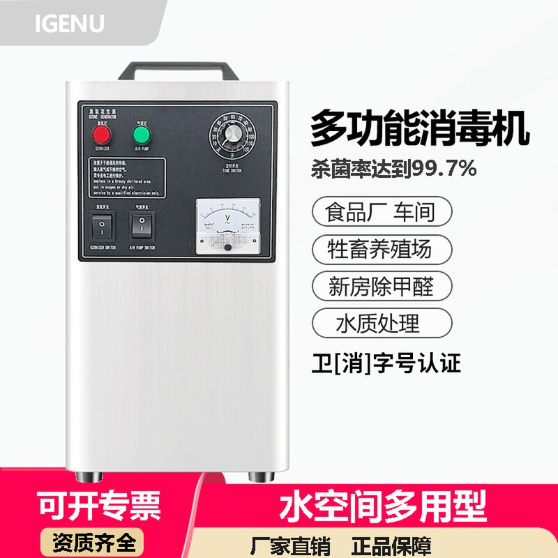 Ozone generator 10G food factory workshop farm warehouse cold storage sterilization water treatment ozone disinfection machine