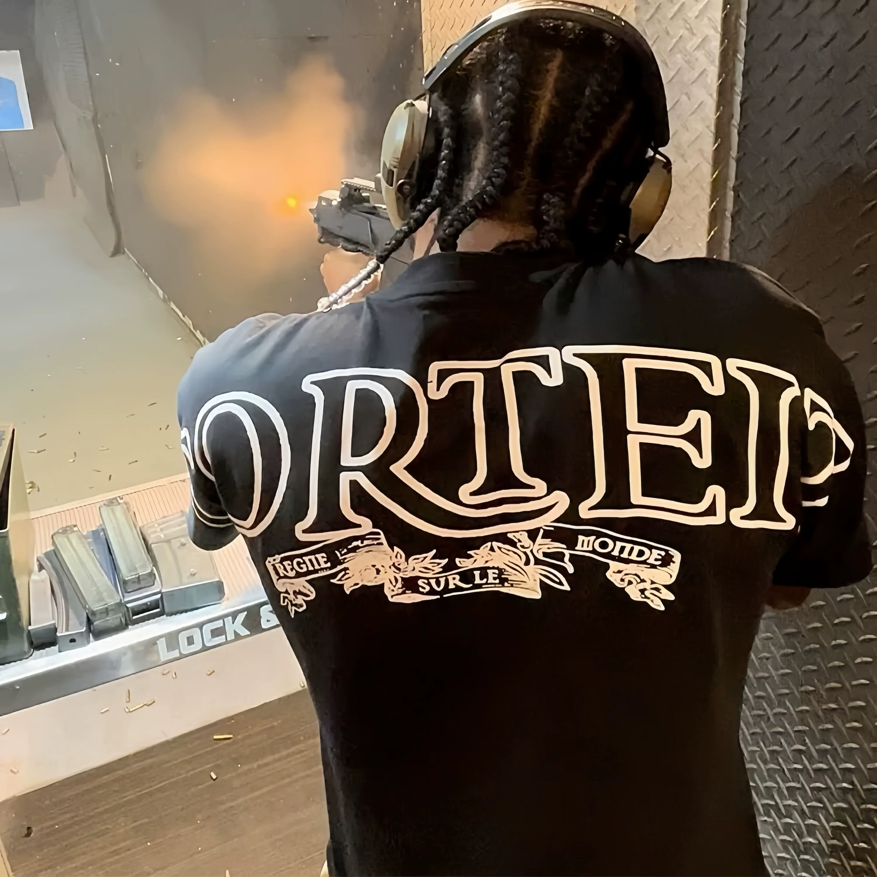 Corteiz Royale Alcatraz Island street hip-hop свободная хлопковая футболка с короткими рукавами для лета UKDRIPDRILL