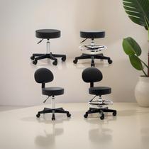 Bar lift chair backrest rotating barber beauty salon pulley stool bar chair laboratory surgery chair