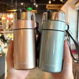 Мужской стакан, чай из нержавеющей стали, портативная чайная чашка, подарок на день рождения