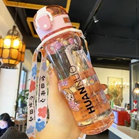 Розовая наклейка, подтяжки, 520 мл