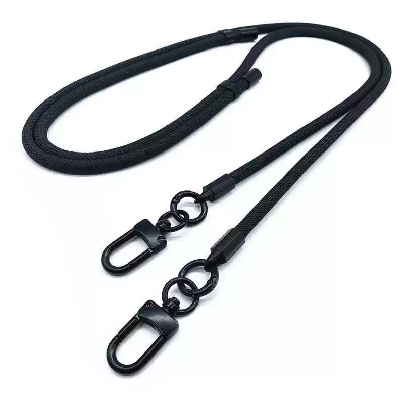 Outdoor 8mm Double-Lock Adjustable Phone Lanyard Crossbody Camera Strap High-End Bag Neck Strap Original New Product
