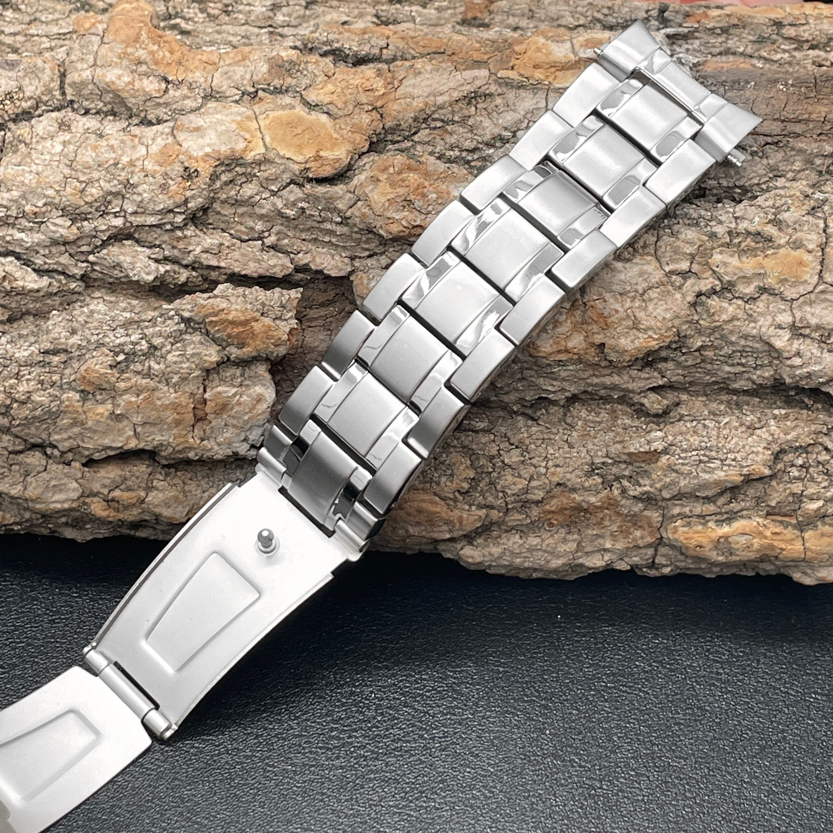Mengshi Chun Is Compatible with Casio 5345Eqw-T630 Efr-539Lefv-540 Solid Steel Strap Watch Band 22mm