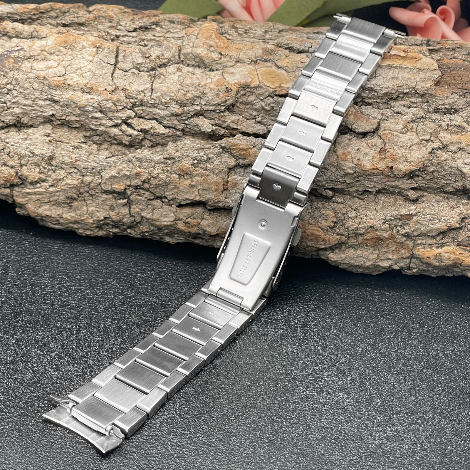Mengshi Chun Is Compatible with Casio 5345Eqw-T630 Efr-539Lefv-540 Solid Steel Strap Watch Band 22mm