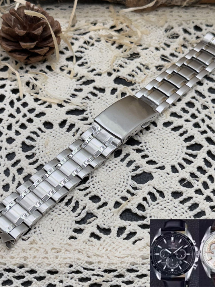 Suitable for Casio 5490/5274 Efb-510/520/630/509 Efr-526 Watch Steel Strap 22mm