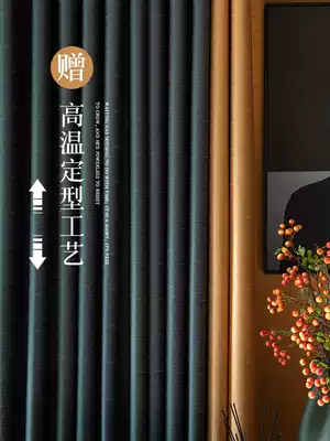 Curtain 2021 New American stereotype living room bedroom shading modern simple light luxury electric floor-to-ceiling window customization