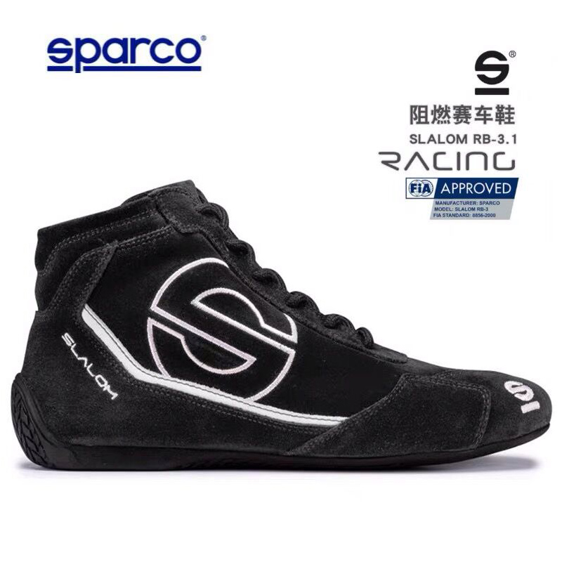 Leather SPARCO racing shoes FIA certified car participation leisure sports riding kart motorcycle motorcycle men and women