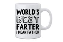 Worlds English word fariter I mean Fathers mug Fathers Day Mark cup ceramic mug water