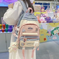 Синий рюкзак, значок