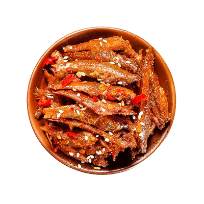 香辣零食小鱼仔3包+鱼豆腐2包