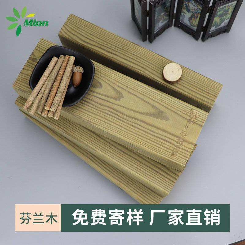 Mianmion Finnish wood deep anti-corrosion wood outdoor terrace floor grape trellis wood panel floor keel wood strip
