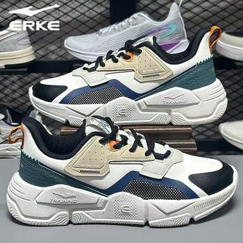 Hongxing erke men's shoes autumn new leather cover