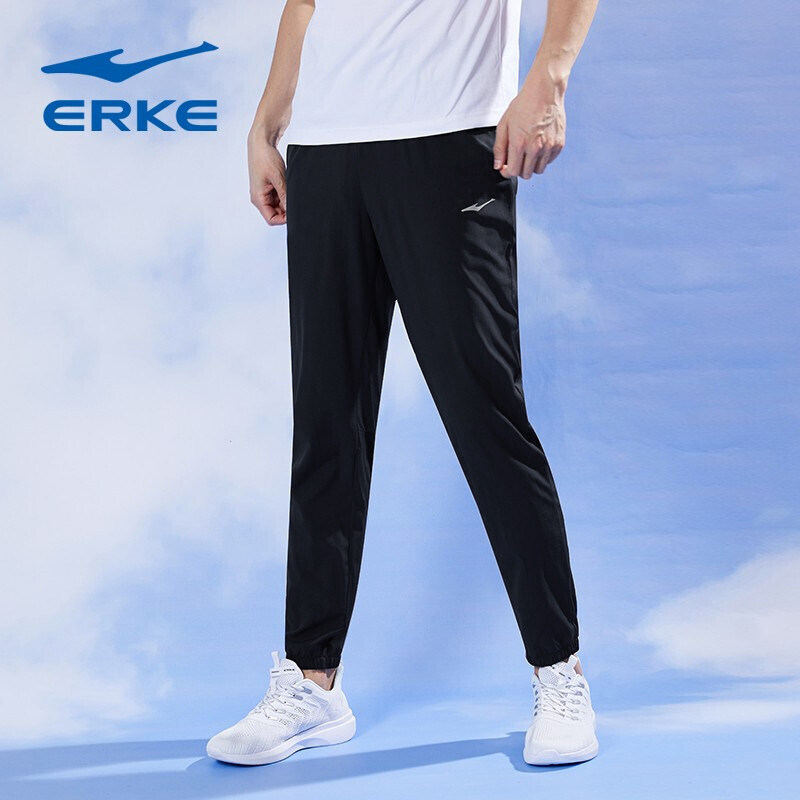 Hon Stalk Sports Pants 2023 New Men's Black Leisure Pants Beam Nine Pants