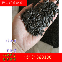 Raw sunflower oil black pearls small melon seeds sunflower seeds parrot bird food hamster snacks bird food pigeon food can be used for oil extraction