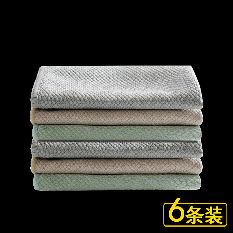 Wipe glass cleaning cloth scales and suction fish strip towel for a special mirror without water mark